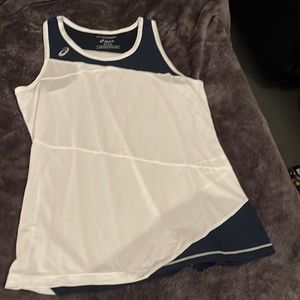 ASICS womens motiondry tank worn 1x brand new condition
